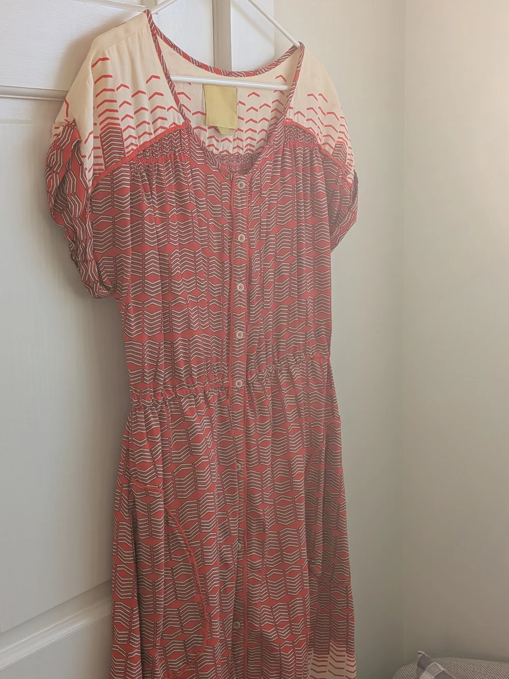 Maeve Anthropologie Button-Front Dress Size Medium - Picture 3 of 3